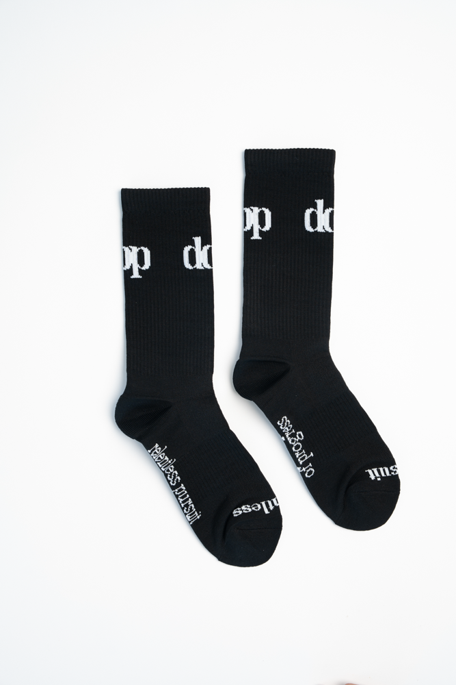 Jet Black Performance Socks